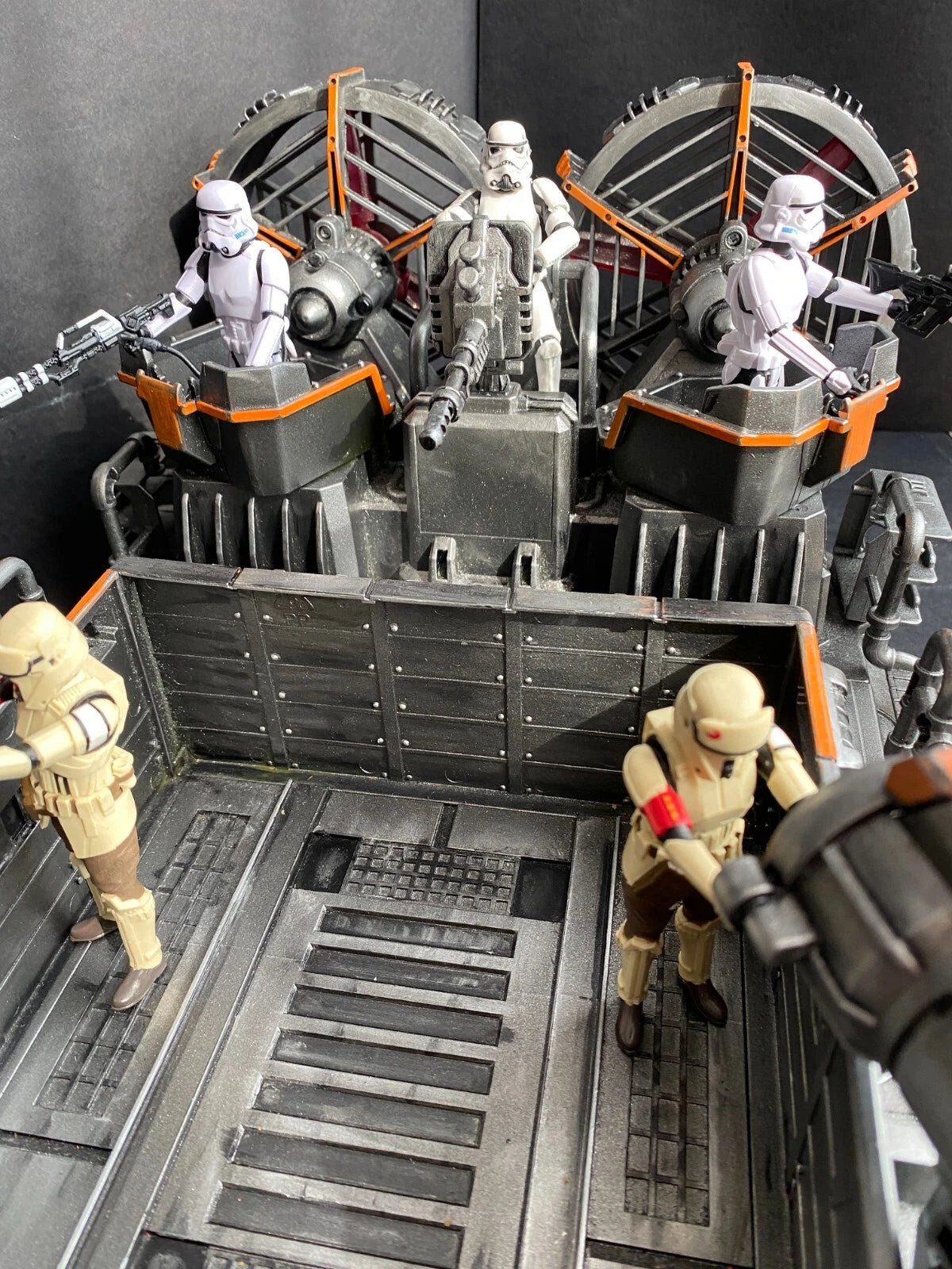 Star Wars Heavy Repulsor Gun-Carrier Assault Transport Empire Vintage Kenner - view 14