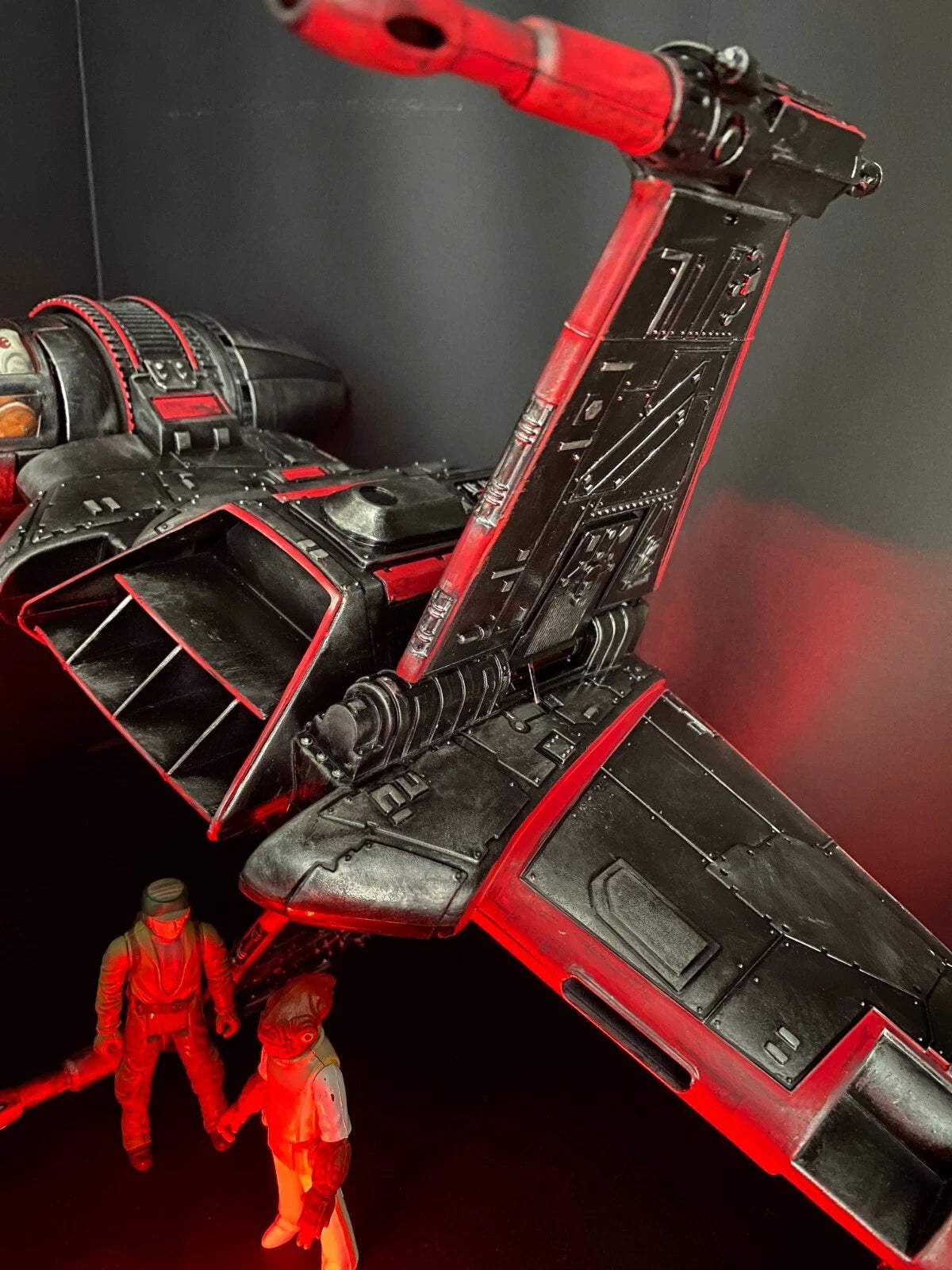 Star Wars Hellion Vortex B-wing Interceptor vintage Maul Shadow lord collectible - view 21