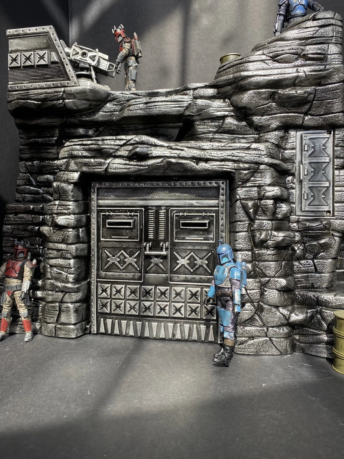 Star Wars Andor Kraytfall Vault Door Bastion | Mandalorian Siege Holdout Diorama
