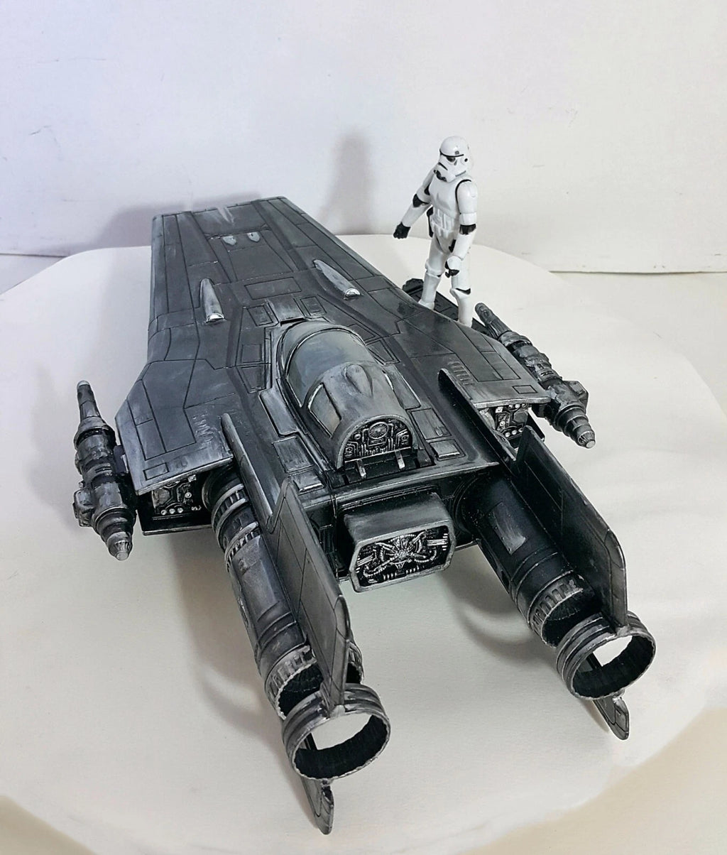 Star Wars Andor A Wing Inquisitor Transport Vintage Bespin Collectible Custom - view 3