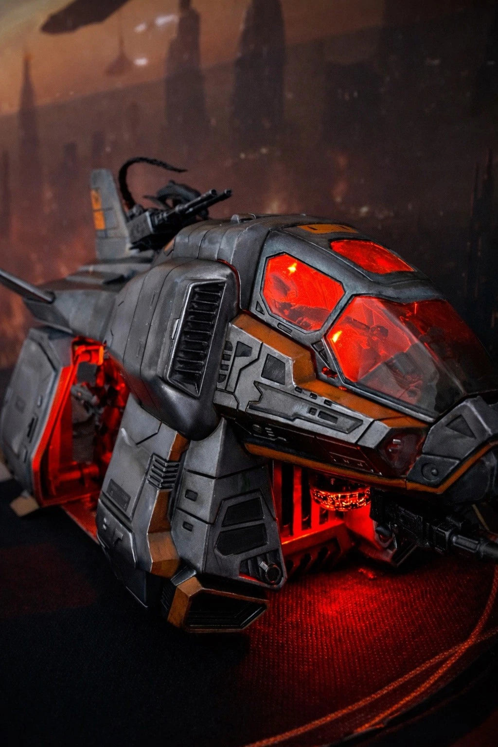 FURYAN SHADE-RUNNER Assault Shuttle Chronicles of Riddick Gunship Custom Painted