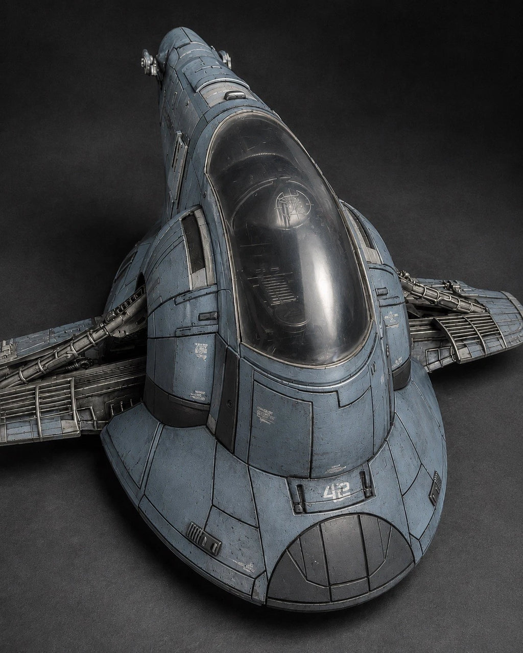 Star Wars Slave 1 Boba Fett Mandalorian Custom Repaint Commission Firespray