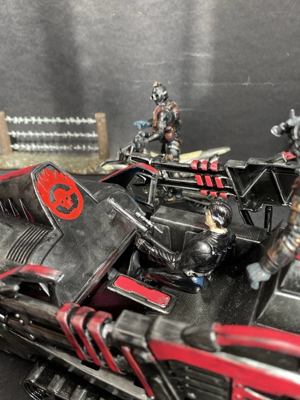 GI JOE COBRA DEVELOPMENTAL TERROR TANK 1:18 Rare Collectible Vintage Custom