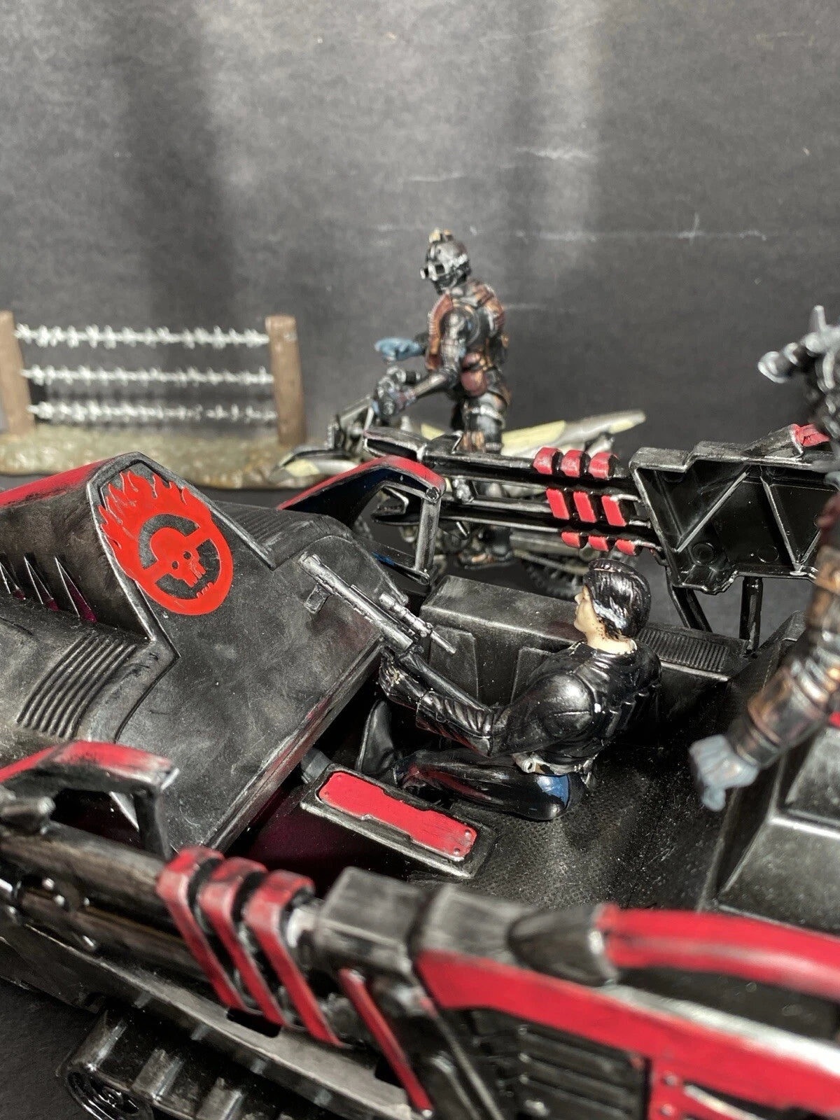 GI JOE COBRA DEVELOPMENTAL TERROR TANK 1:18 Rare Collectible Vintage Custom