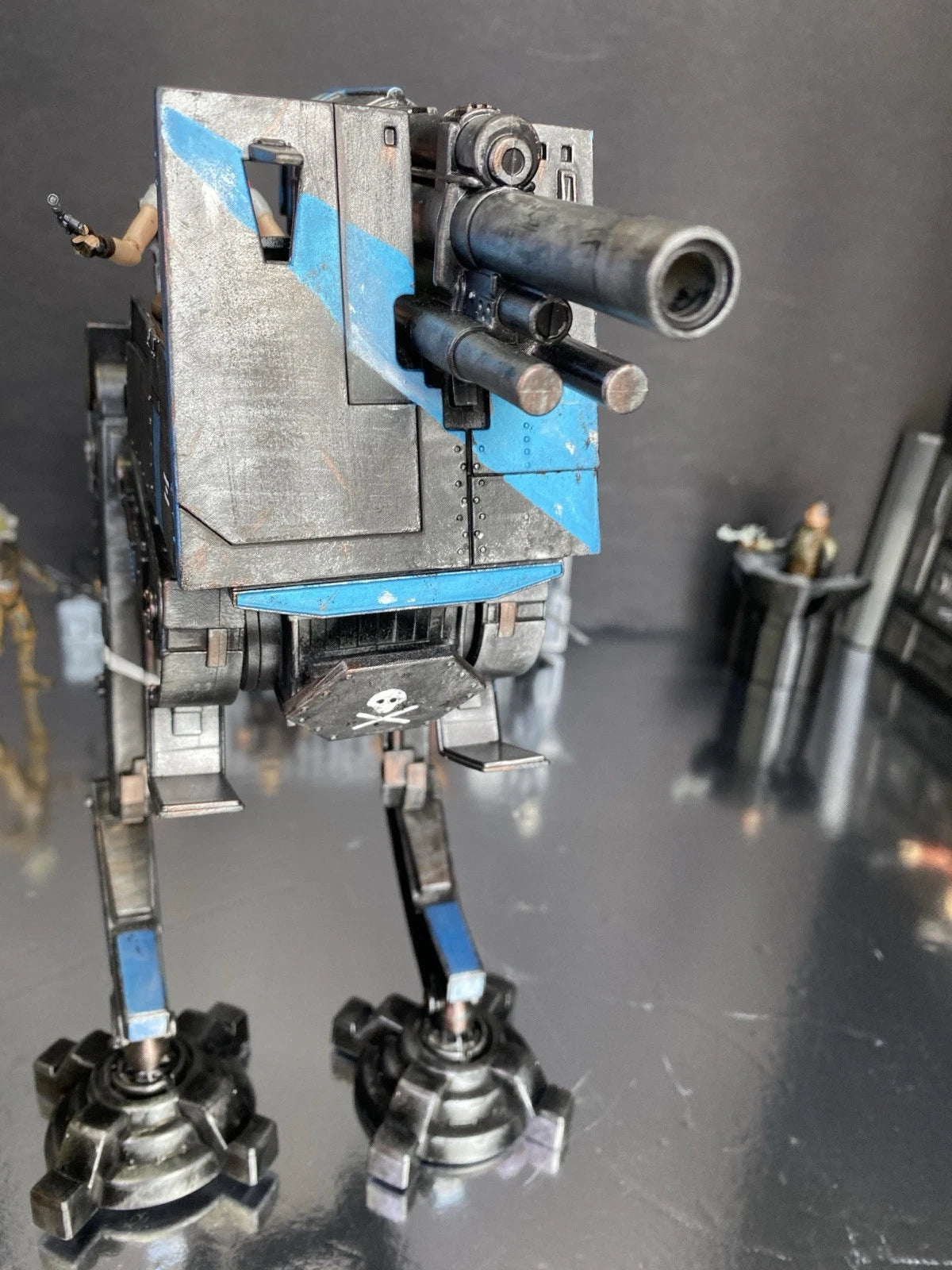 Blue Jackal Custom Imperial AT-DT War Walker 1:18 Hand-Painted One-Off Star Wars