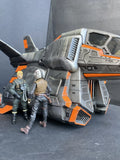 InGen “Raptor Warden” Hazard Shuttle | Custom Jurassic Park Gunship Diorama