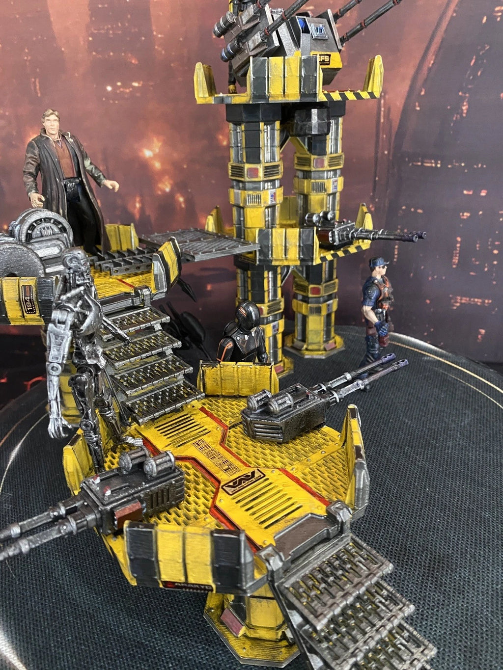 Aliens Hadley’s Gate Weyland-Yutani Perimeter Defence Bastion Romulus Diorama
