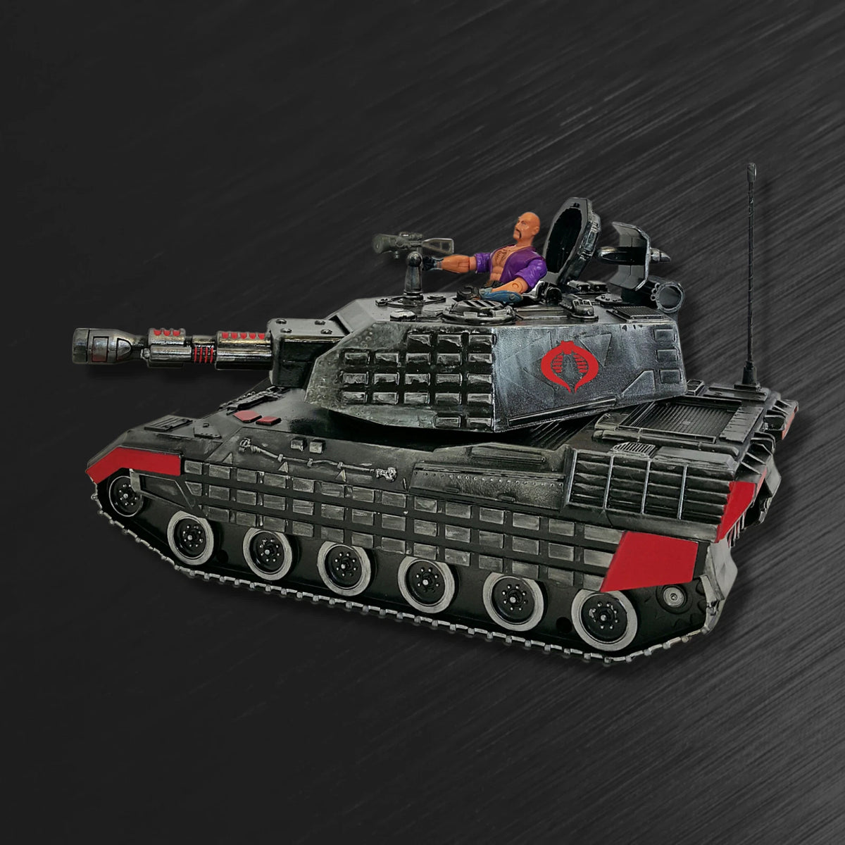 GI JOE COBRA HISS DEVELOPMENTAL TANK 3.75 1:18 Rare Collectible Custom