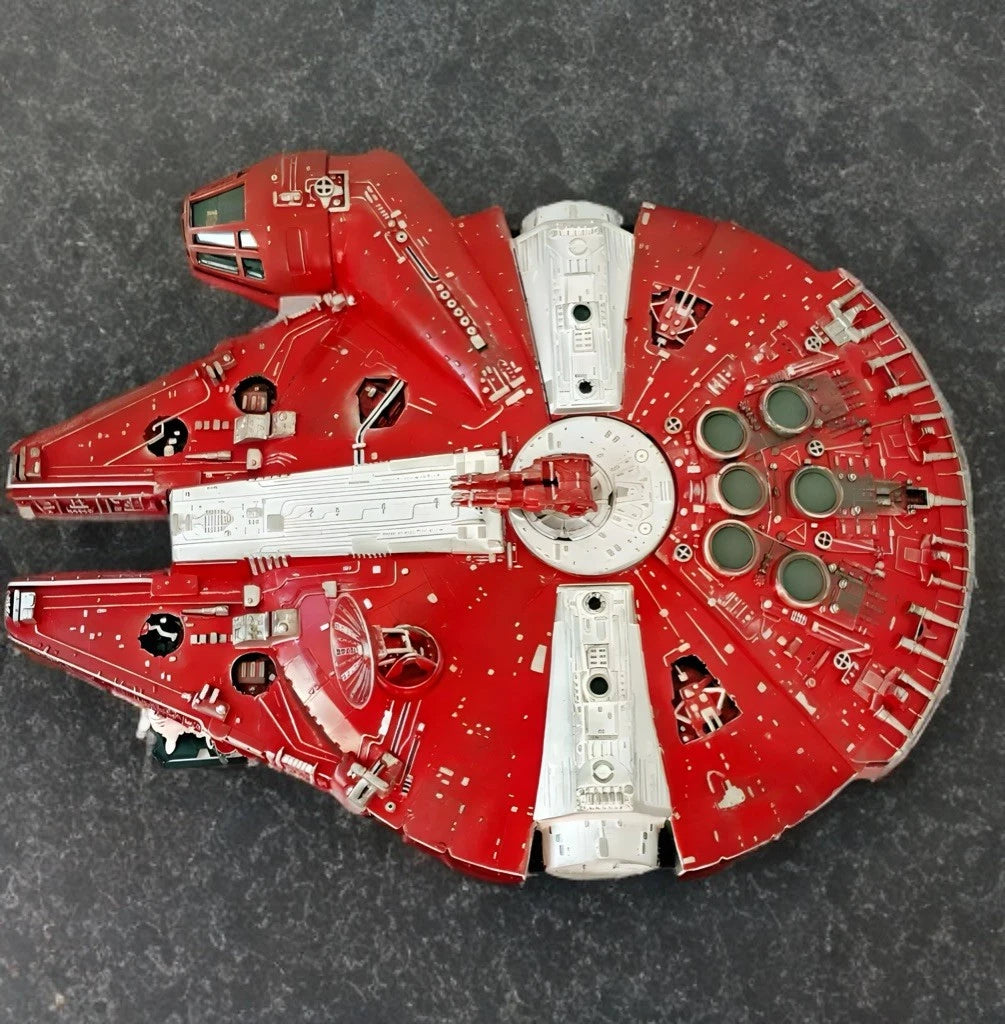 The Crimson Covenant | Dark Sith Command Millennium Falcon Custom Star Wars