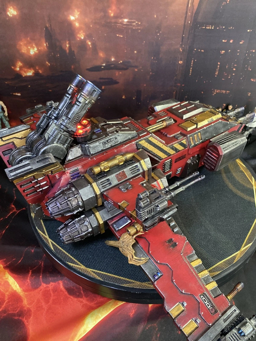 Aliens Predator WEYLAND-YUTANI “OBSIDIAN CLAUSE” GUNSHIP |  Romulus Earth Custom