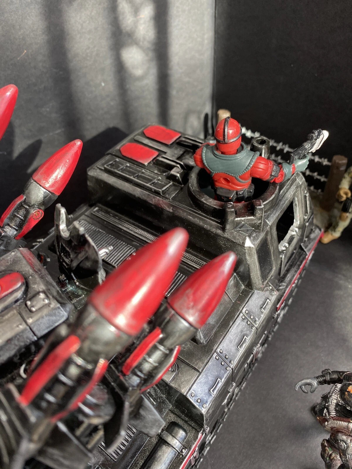 COBRA “RATTLETRACK” MISSILE CRAWLER | GI JOE Heavy Strike Launcher collectible