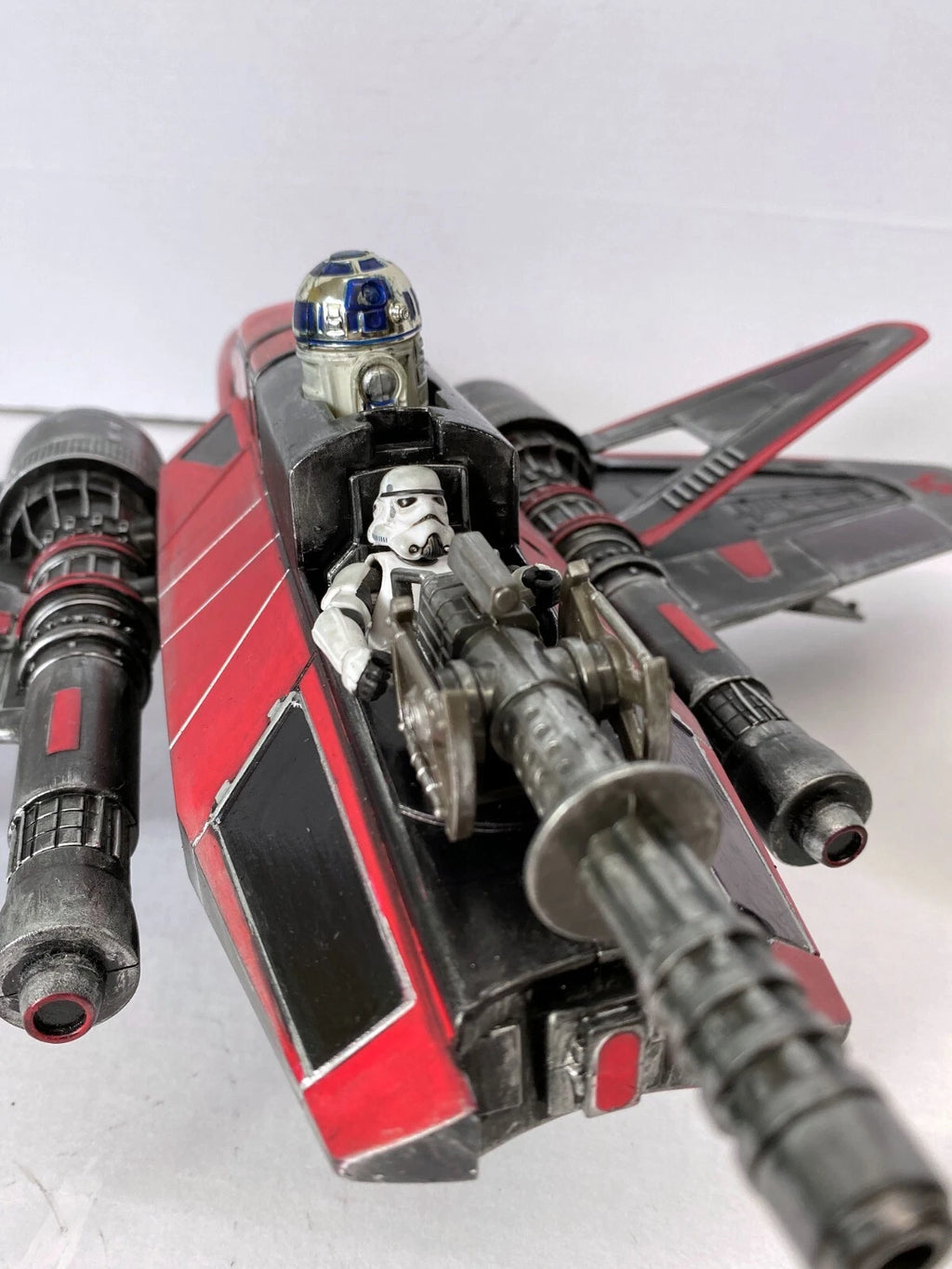 Star Wars Mandalorian Death watch Gunship Empire Vintage Kenner Black series - view 13