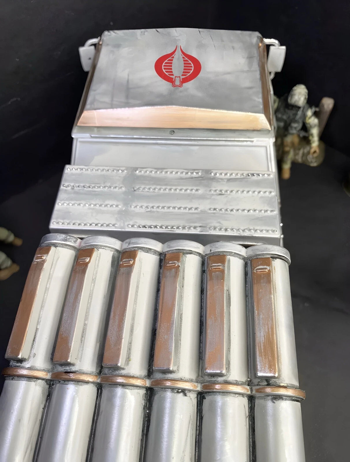 GI JOE COBRA Developmental Missile Launcher 1:18 Rare Collectible Vintage