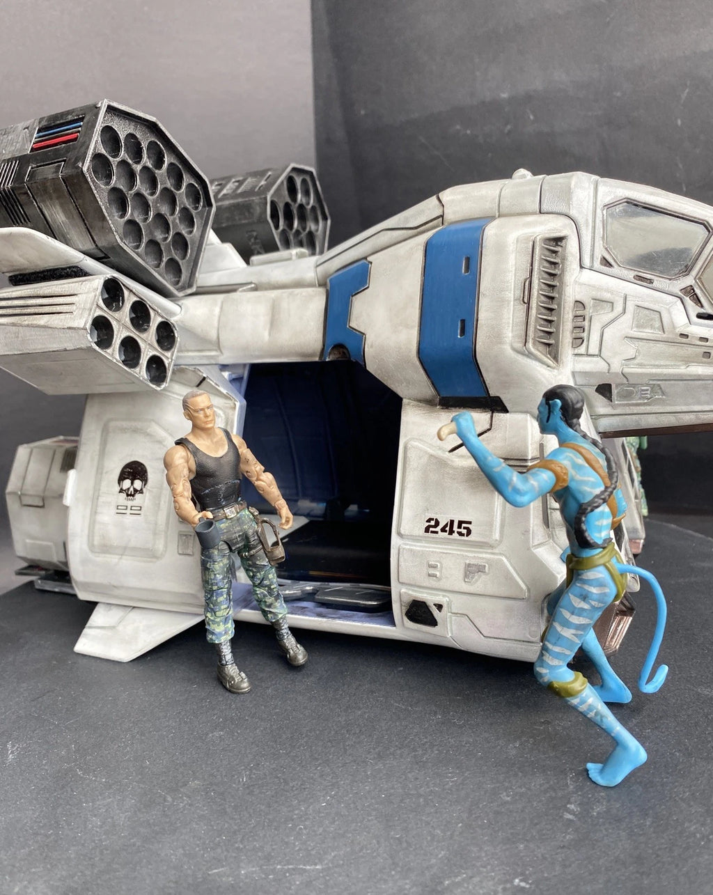 Avatar Way of Water RDA VTOL Dropship Pandora fire and ash Custom