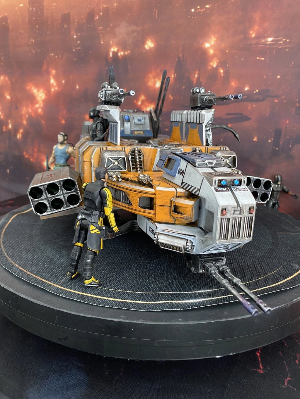 Tai Yong  NEX-8 Blacksite Carrier | Custom Deus Ex Corporate Assault Craft