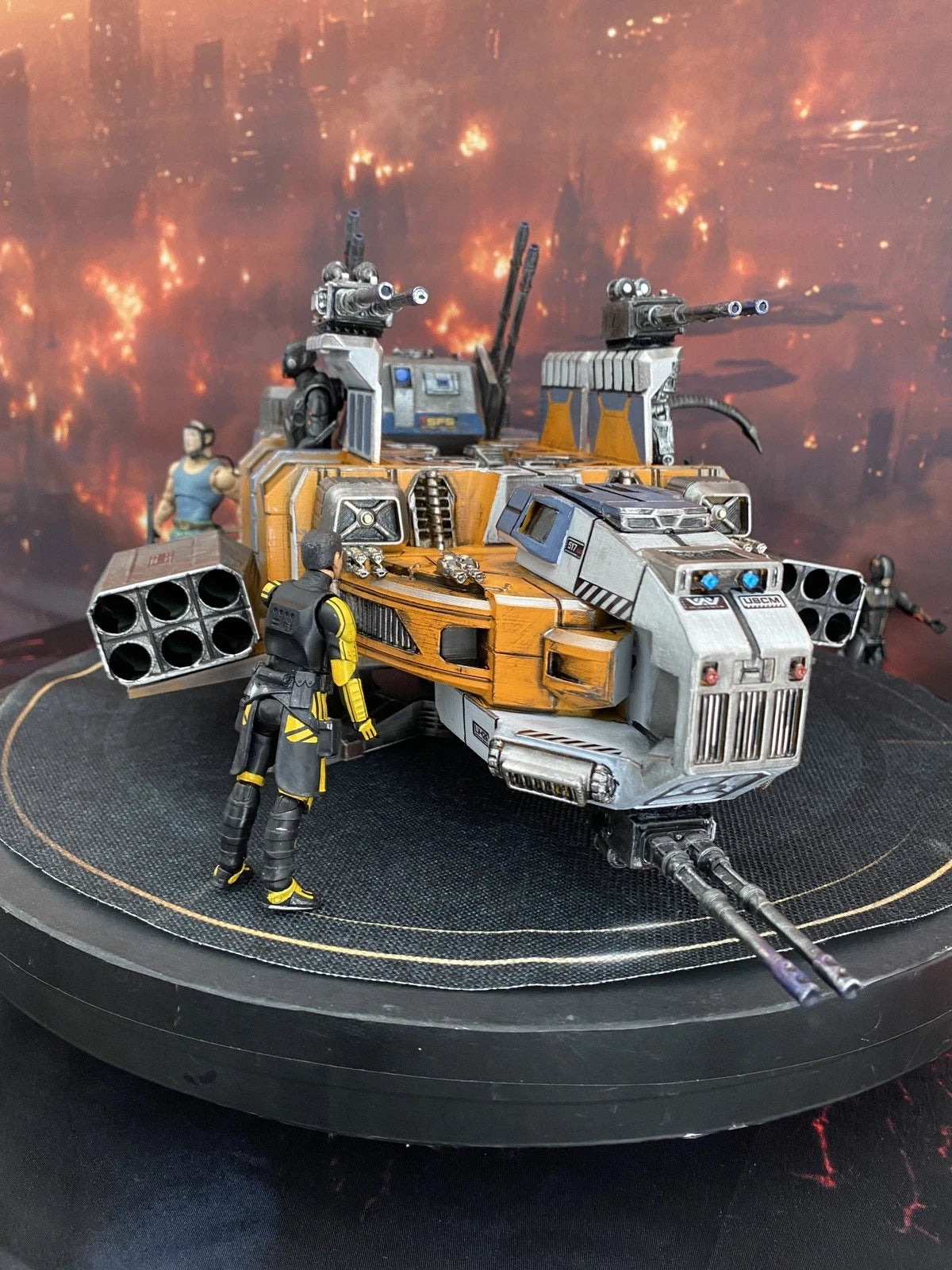 Tai Yong  NEX-8 Blacksite Carrier | Custom Deus Ex Corporate Assault Craft