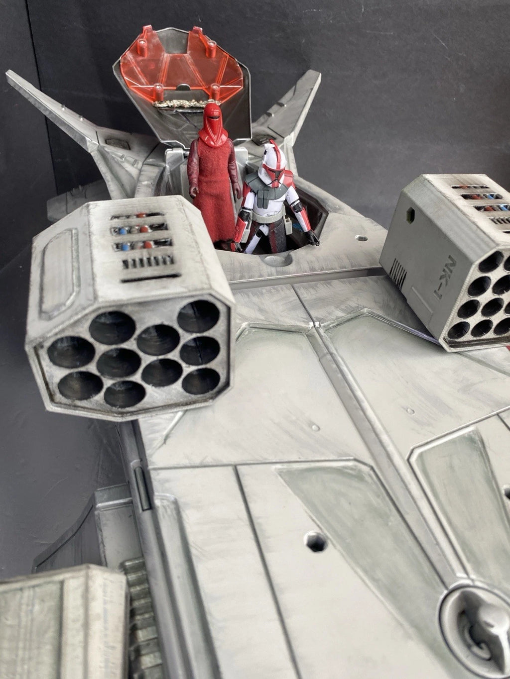 Dark Sentinel 501st Gunship Star Wars Andor Clone Wars Kenner Collectible