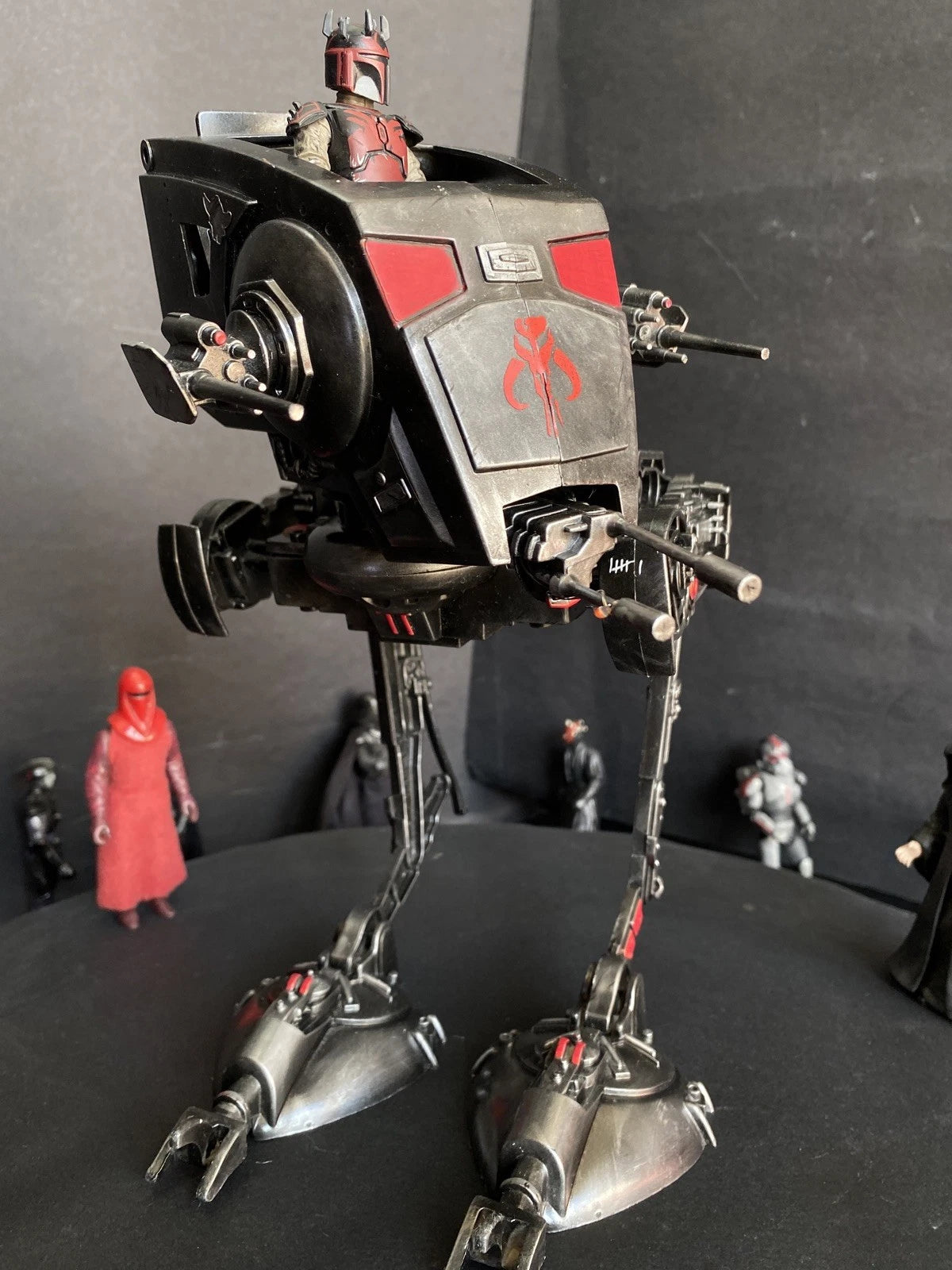 Sith Walker “MYTHOS-STRIDER” Custom AT-ST Mustafar Exegol Black Series Kenner
