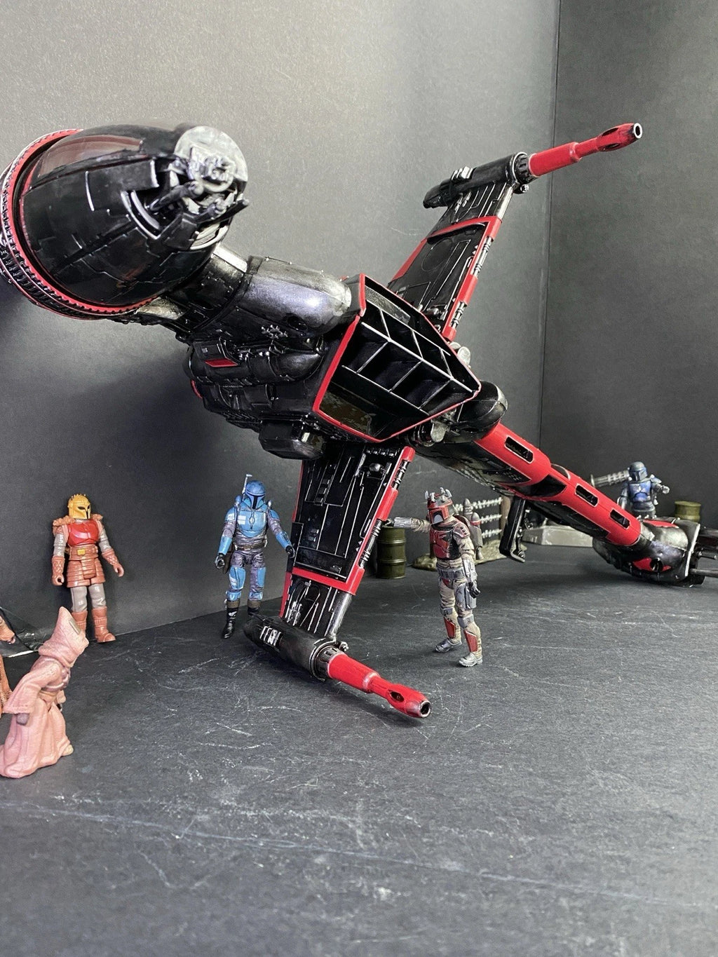 Star Wars Hellion Vortex B-wing Interceptor vintage Maul Shadow lord collectible - view 4