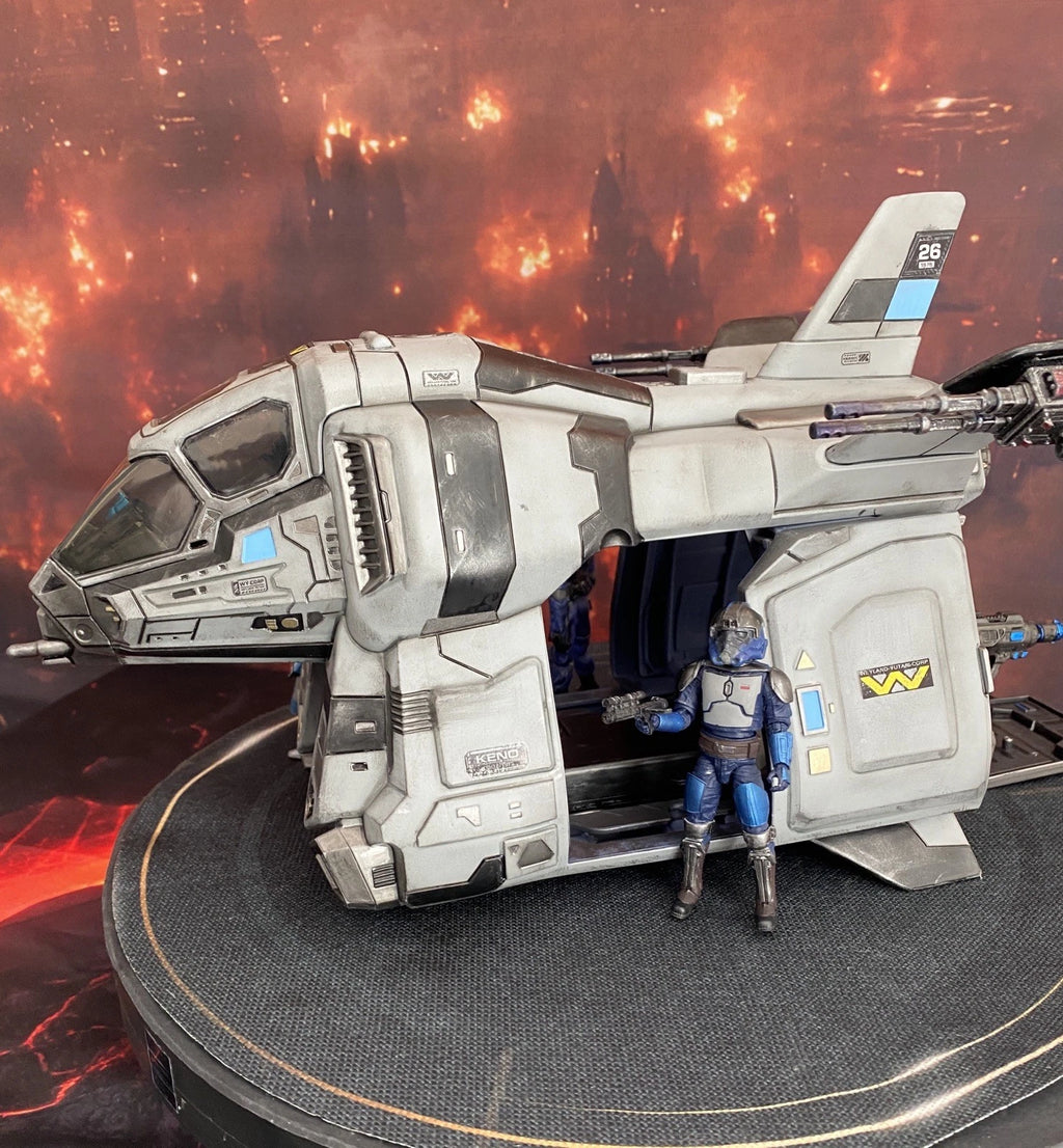 RoboCop OCP Custom Gunship Detroit Police Transport Urban Assault Battle Damaged