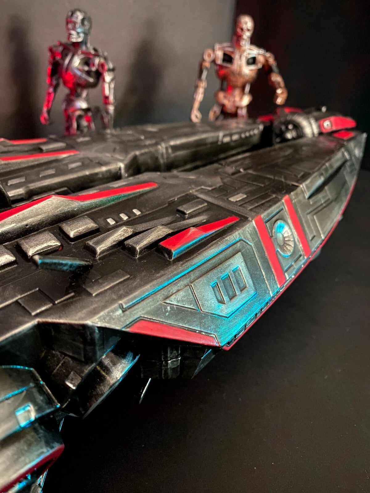 Terminator Hunter Killer Drone Skynet Cyberdyne T800 Rare Kenner Custom 57cm L - view 9