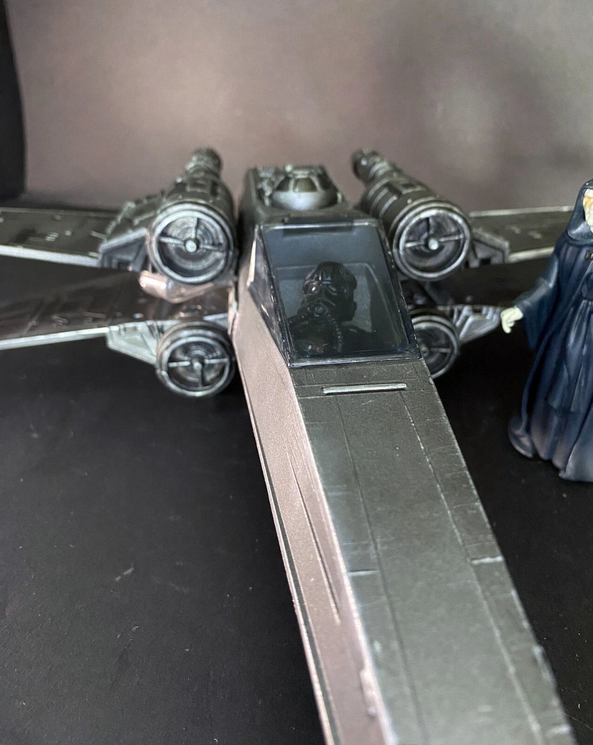 Prototype Star Wars X Wing Sith Fighter Palpatine Vintage TVC Custom Collectible