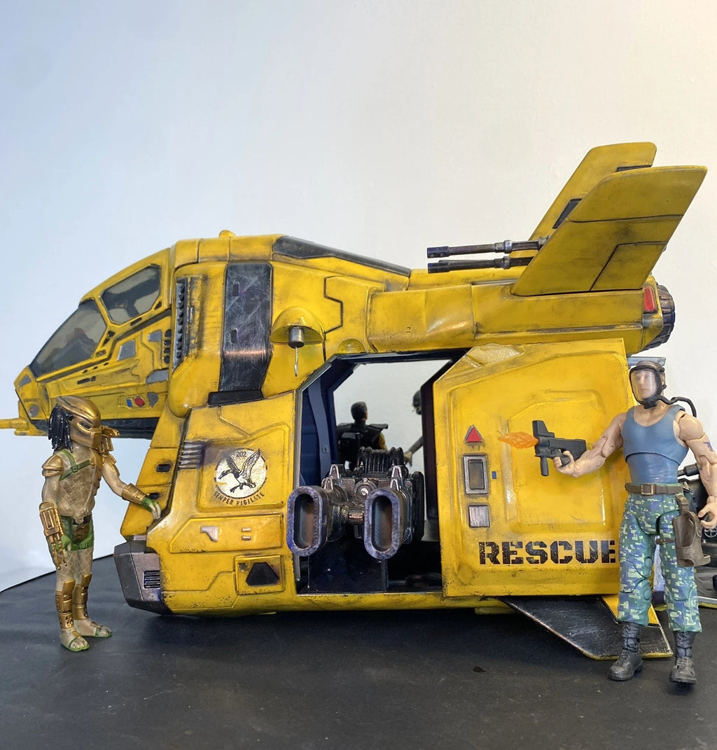 DUSTHAWK SAR-19 RESCUE SHUTTLE – Custom Battlestar Galactica Colonial Fleet