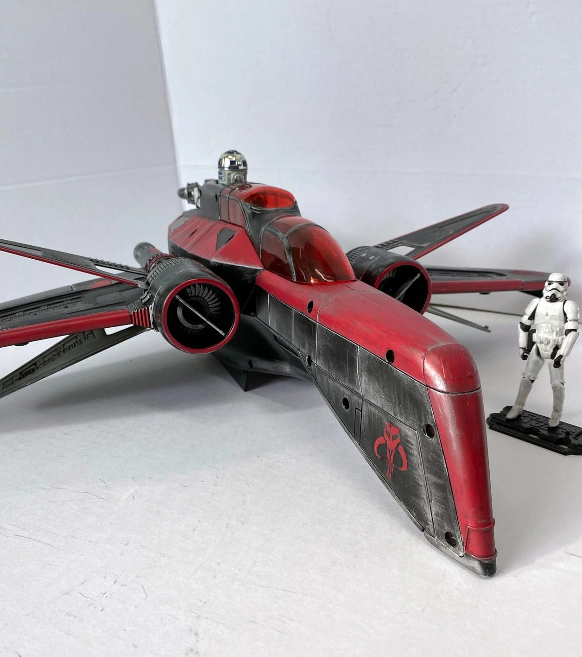 Star Wars Mandalorian Death watch Gunship Empire Vintage Kenner Black series - view 2