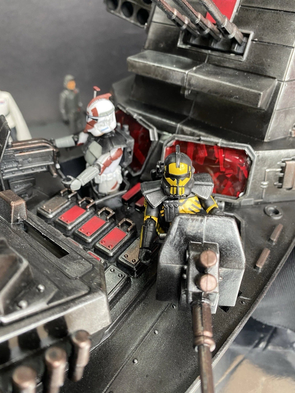 Custom Cobra Ironclad River Fortress Gunboat | G.I. Joe 3.75” Scale | Handmade