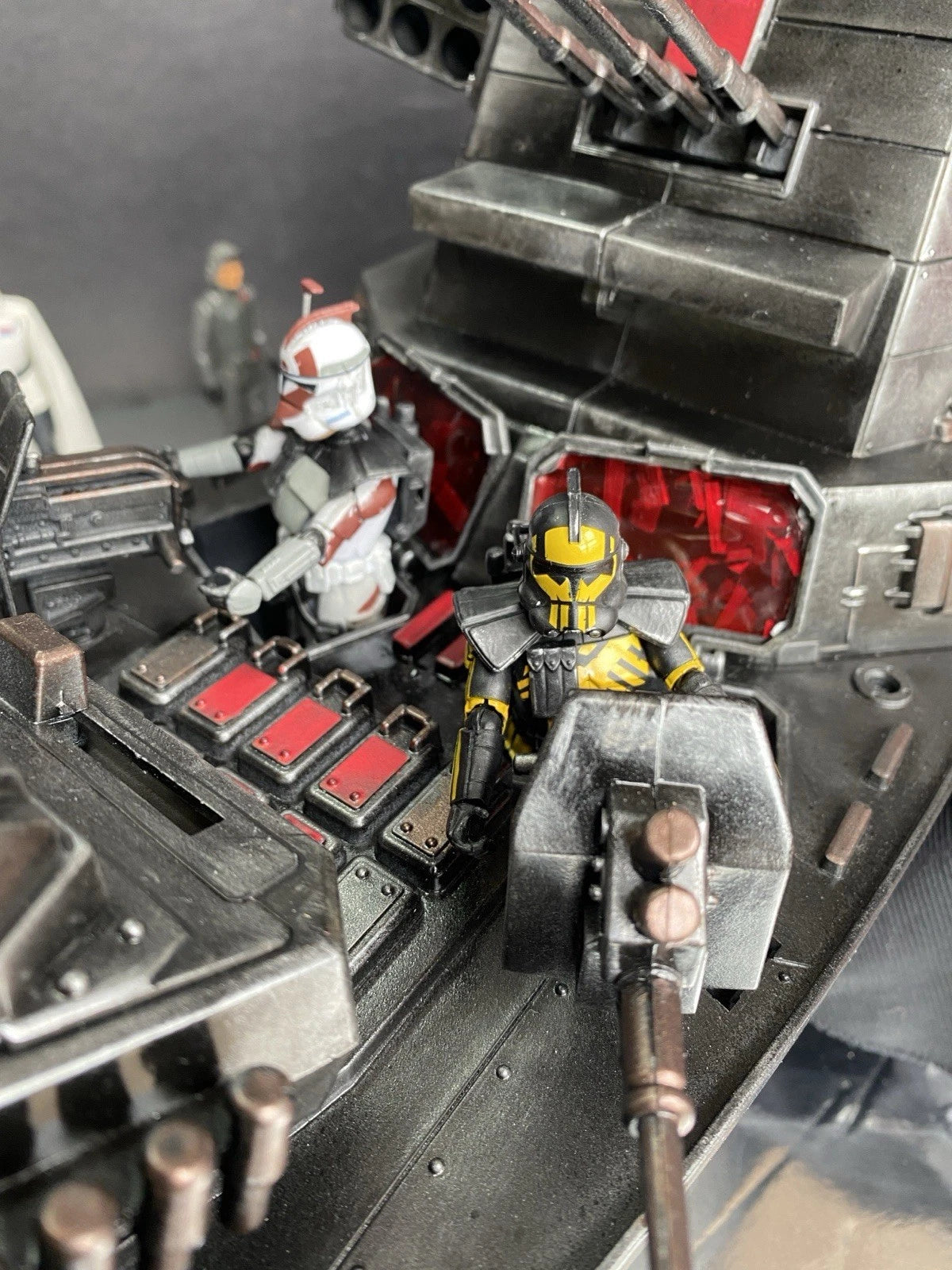 Custom Cobra Ironclad River Fortress Gunboat | G.I. Joe 3.75” Scale | Handmade