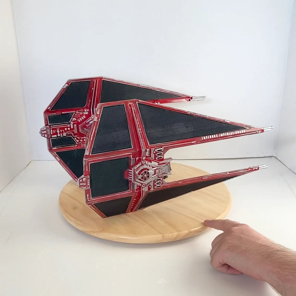 Star Wars TIE Interceptor Imperial Fighter Vintage Collection TVC Kenner Custom