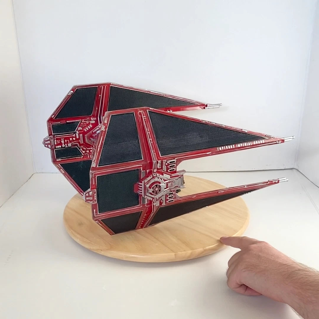 Star Wars TIE Interceptor Imperial Fighter Vintage Collection TVC Kenner Custom