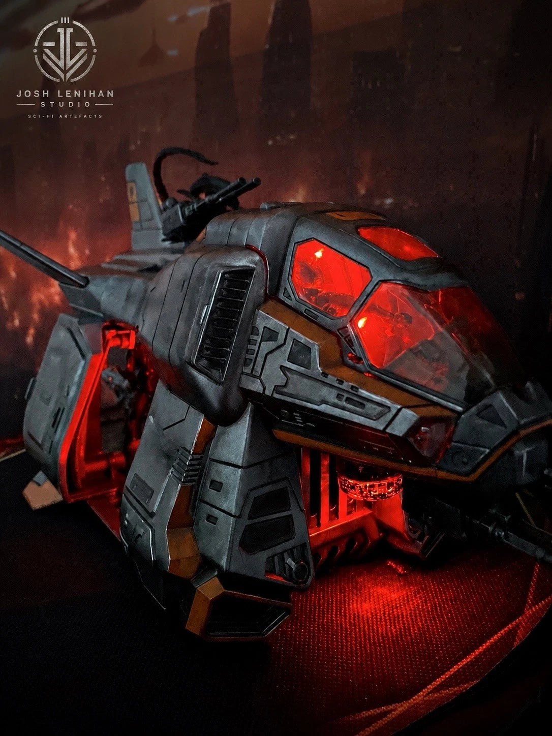 Mega-City Blockade Interceptor Commission | Judge Dredd Custom Vehicle / Diorama