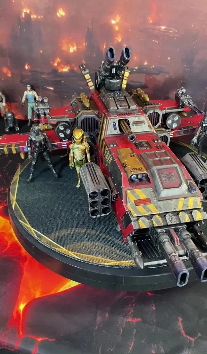 Aliens Predator WEYLAND-YUTANI “OBSIDIAN CLAUSE” GUNSHIP |  Romulus Earth Custom
