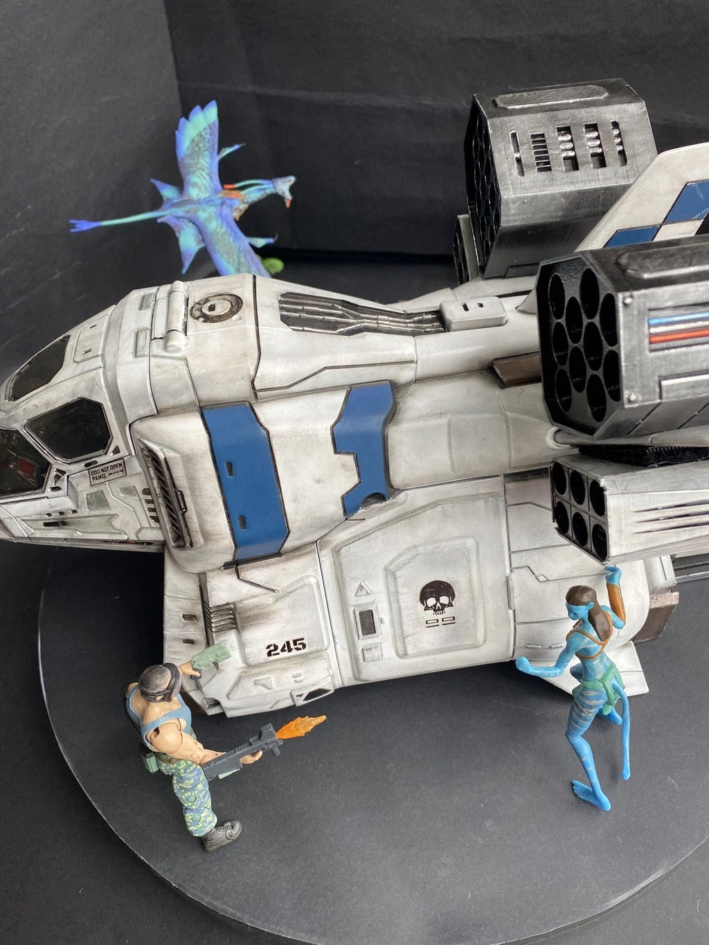 Avatar Way of Water RDA VTOL Dropship Pandora fire and ash Custom