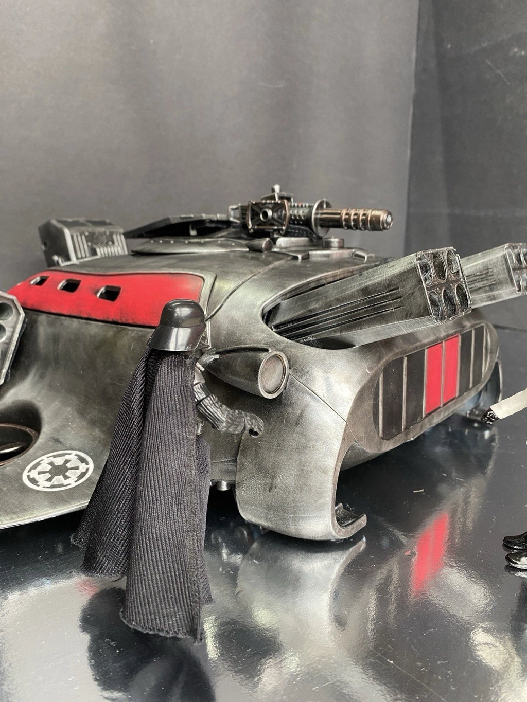 Sith Prototype Shuttle “Red Vortex” Custom Andor-Era Imperial Gunship Star Wars
