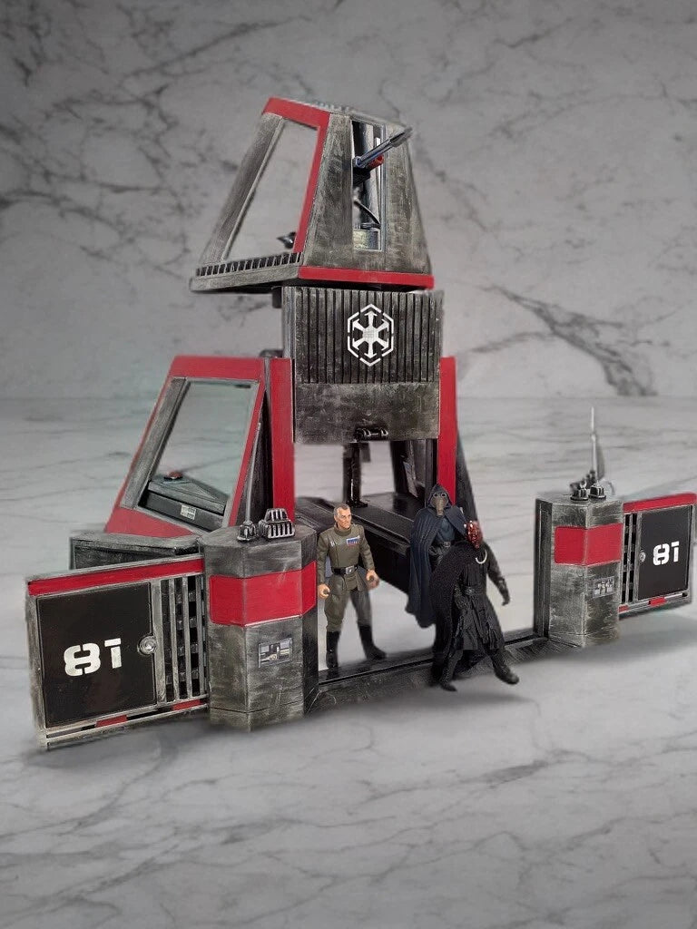 Imperial Command Tower Fortress Ops Hub Custom 1:18 Hand-Built One-Off Star Wars - view 4