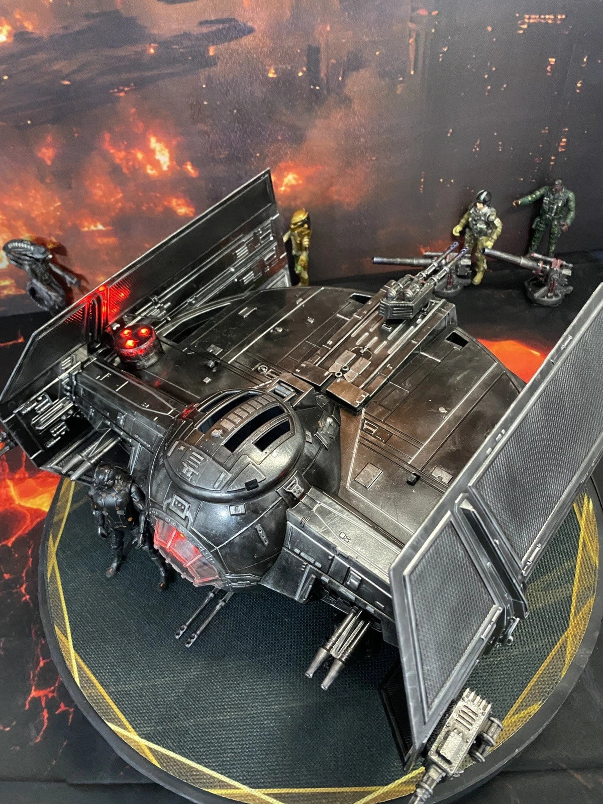 Star Wars TIE Fighter Vintage Collection Imperial Empire Sith Custom Starfighter