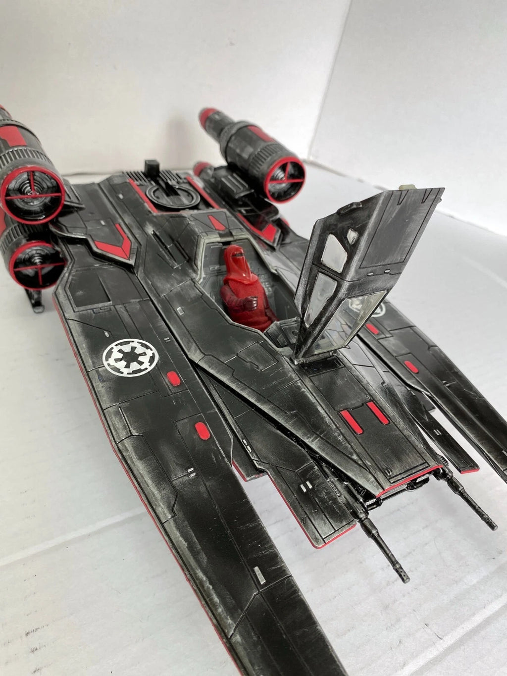 Night Reaver Star Wars Royal Guard Imperial U Wing Shuttle Vintage Kenner Sit