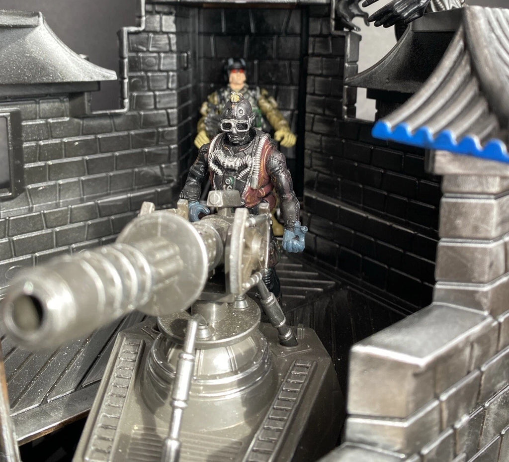 GI JOE COBRA DEVELOPMENTAL TERROR DOME Diorama 1:18 Collectible Vintage Custom