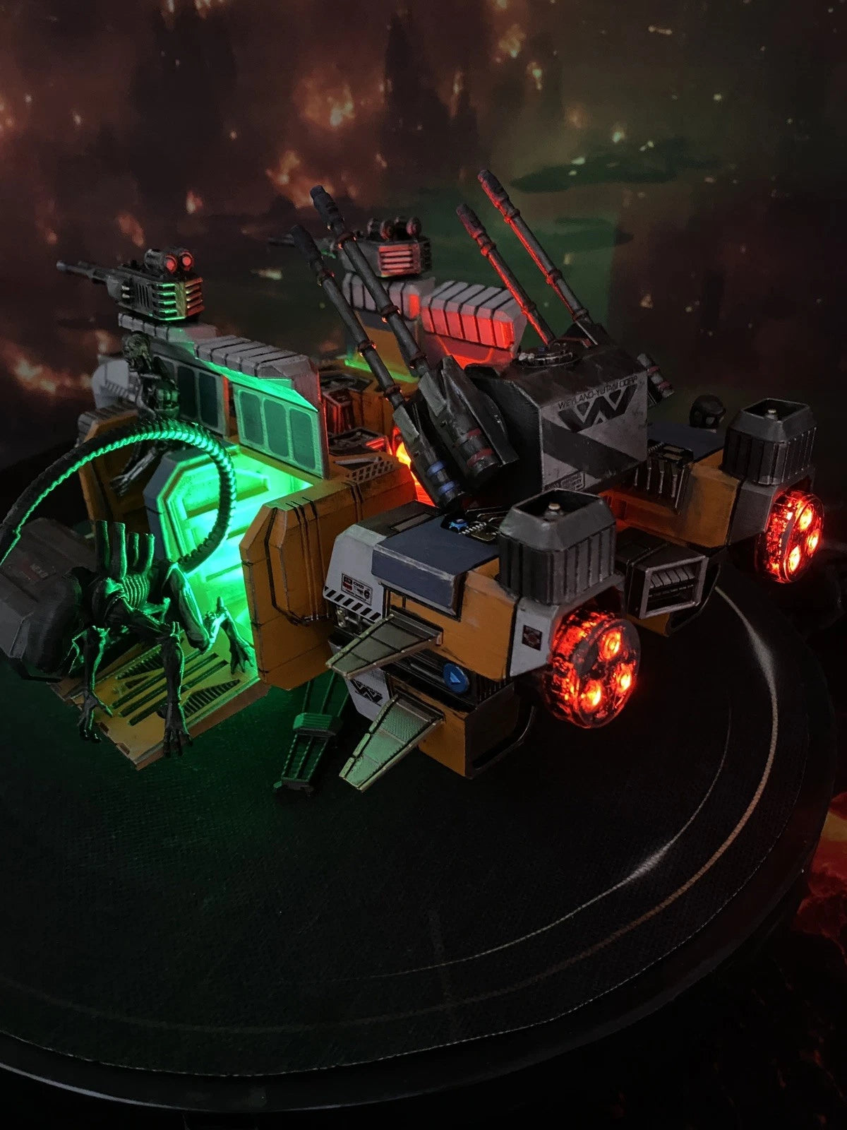 Tai Yong  NEX-8 Blacksite Carrier | Custom Deus Ex Corporate Assault Craft