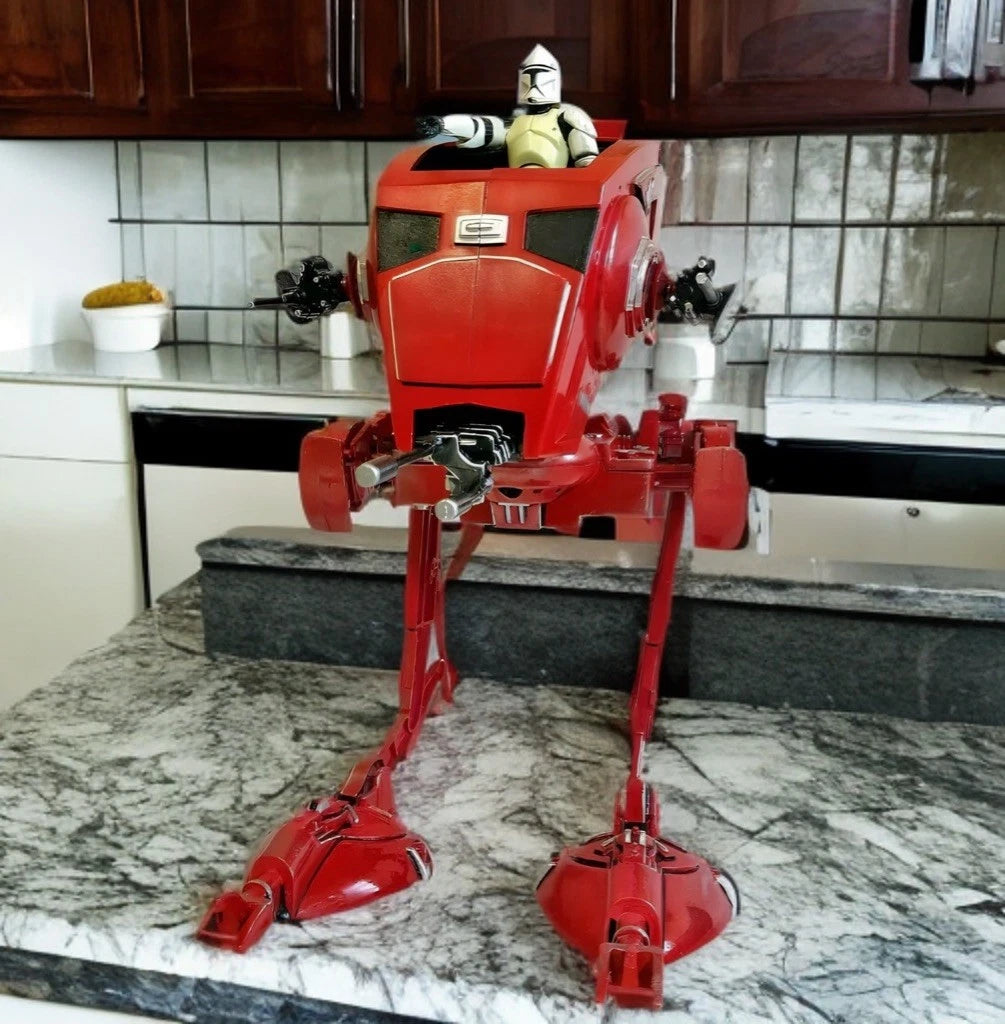 Andor Havoc Strider Star Wars AT-ST Sith Walker 1:18 Hand-Painted vintage Kenner