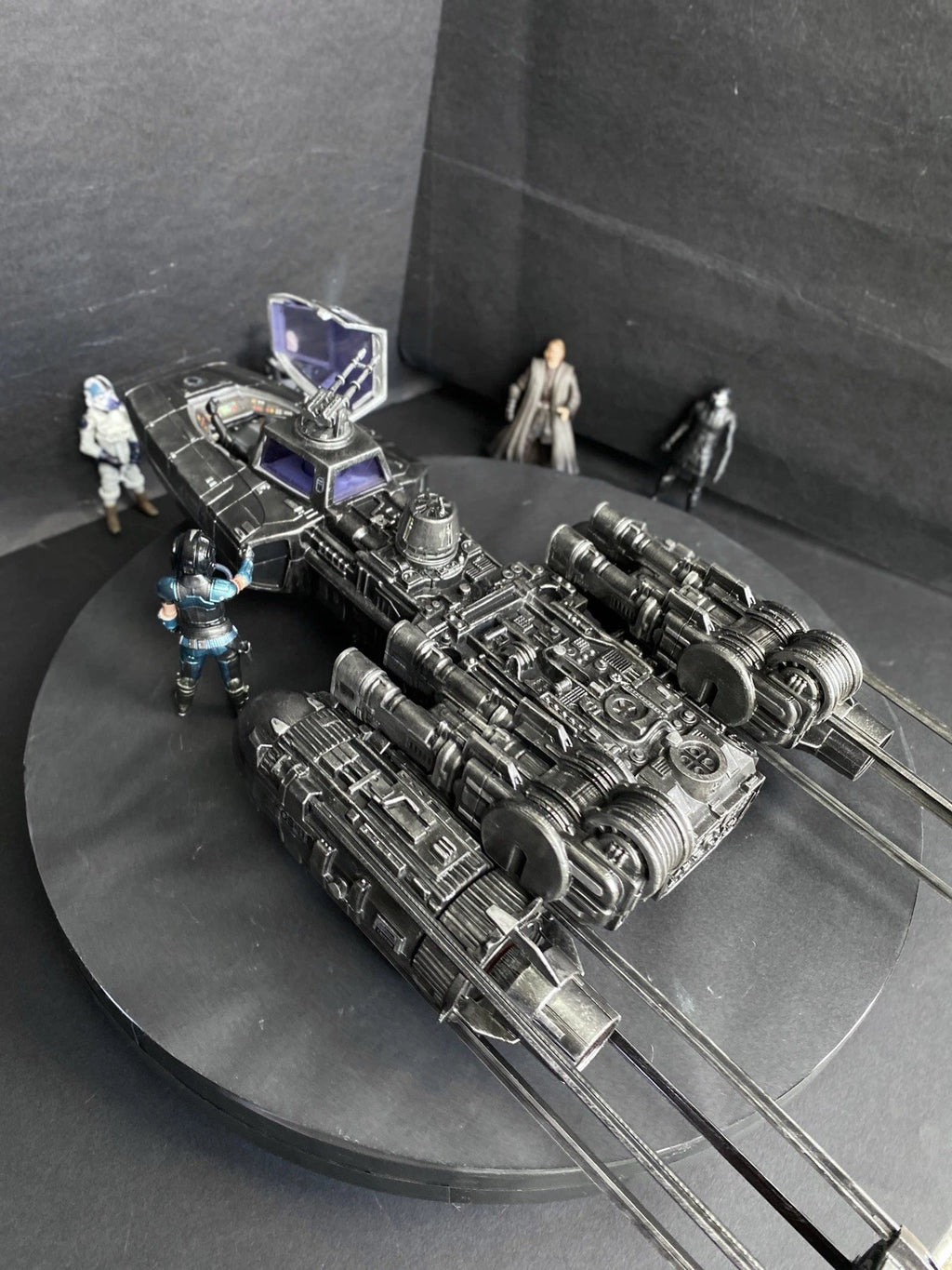 ‘Gravewing’ Y-Wing Gunship – Star Wars Vintage Andor vintage kenner collectible