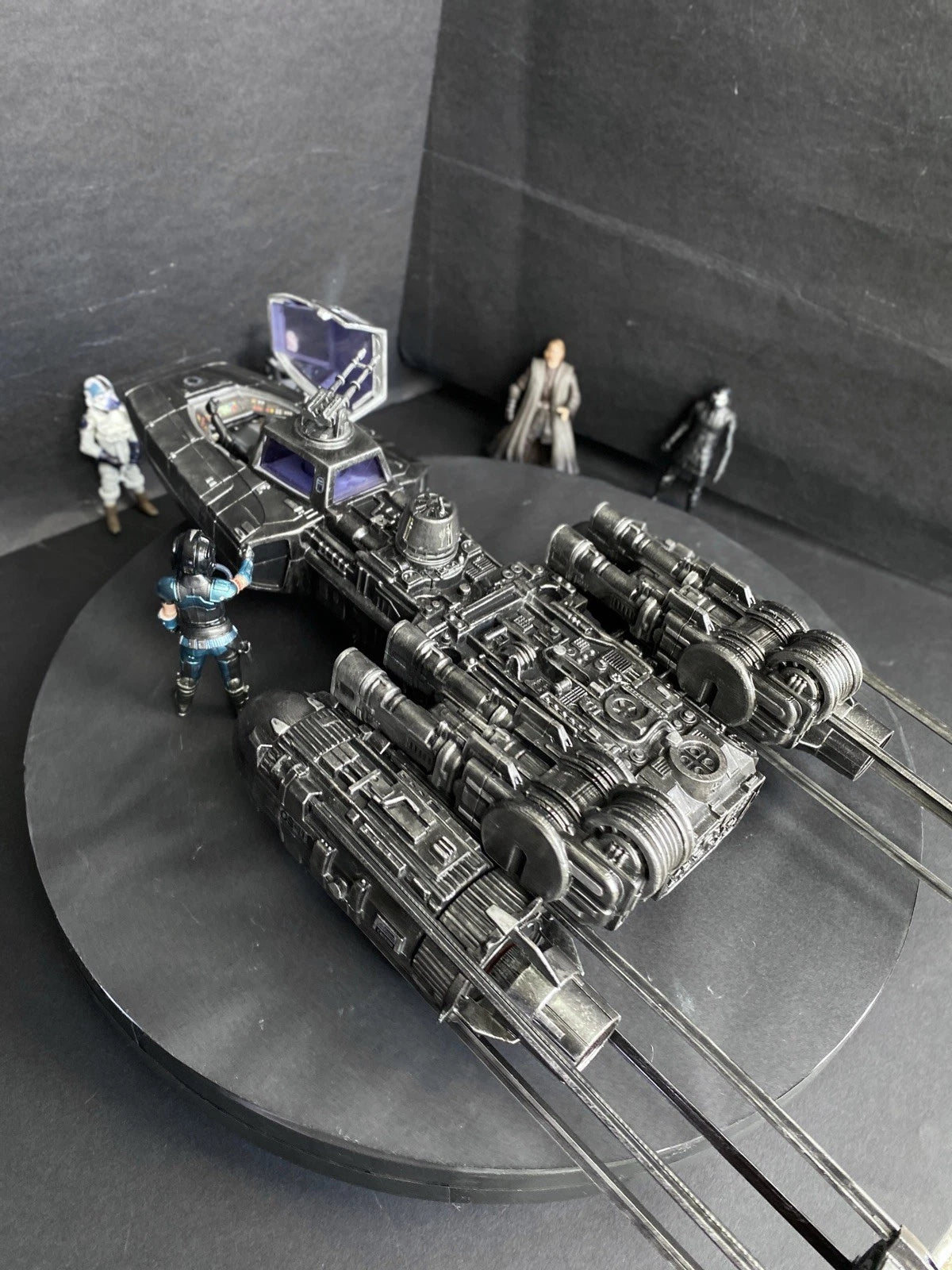 ‘Gravewing’ Y-Wing Gunship – Star Wars Vintage Andor vintage kenner collectible