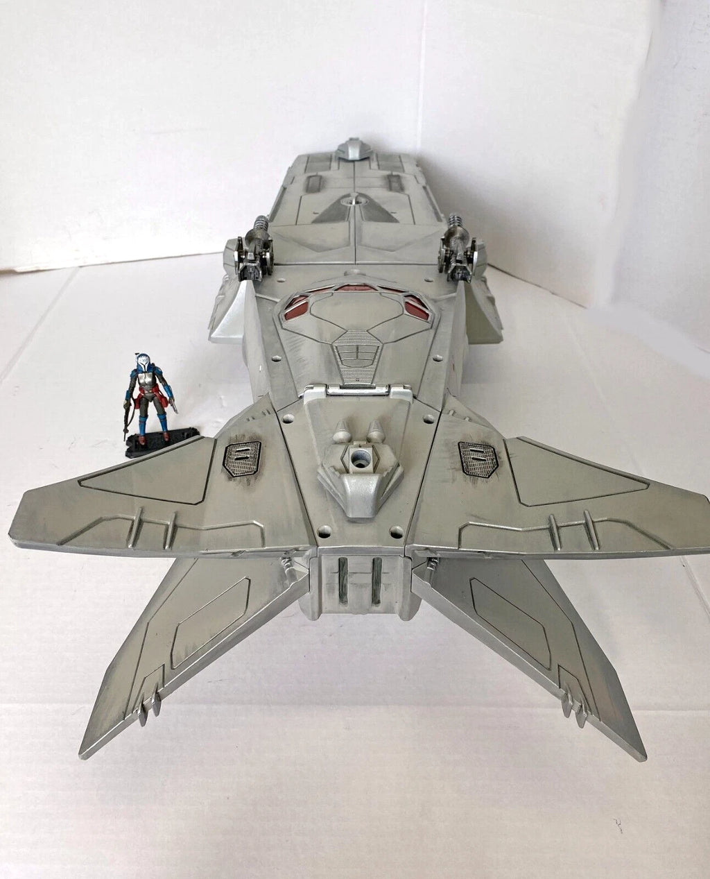 Star Wars Mandalorian Starfighter Bo Katan Kryze Diorama Mandalore Playset - view 6