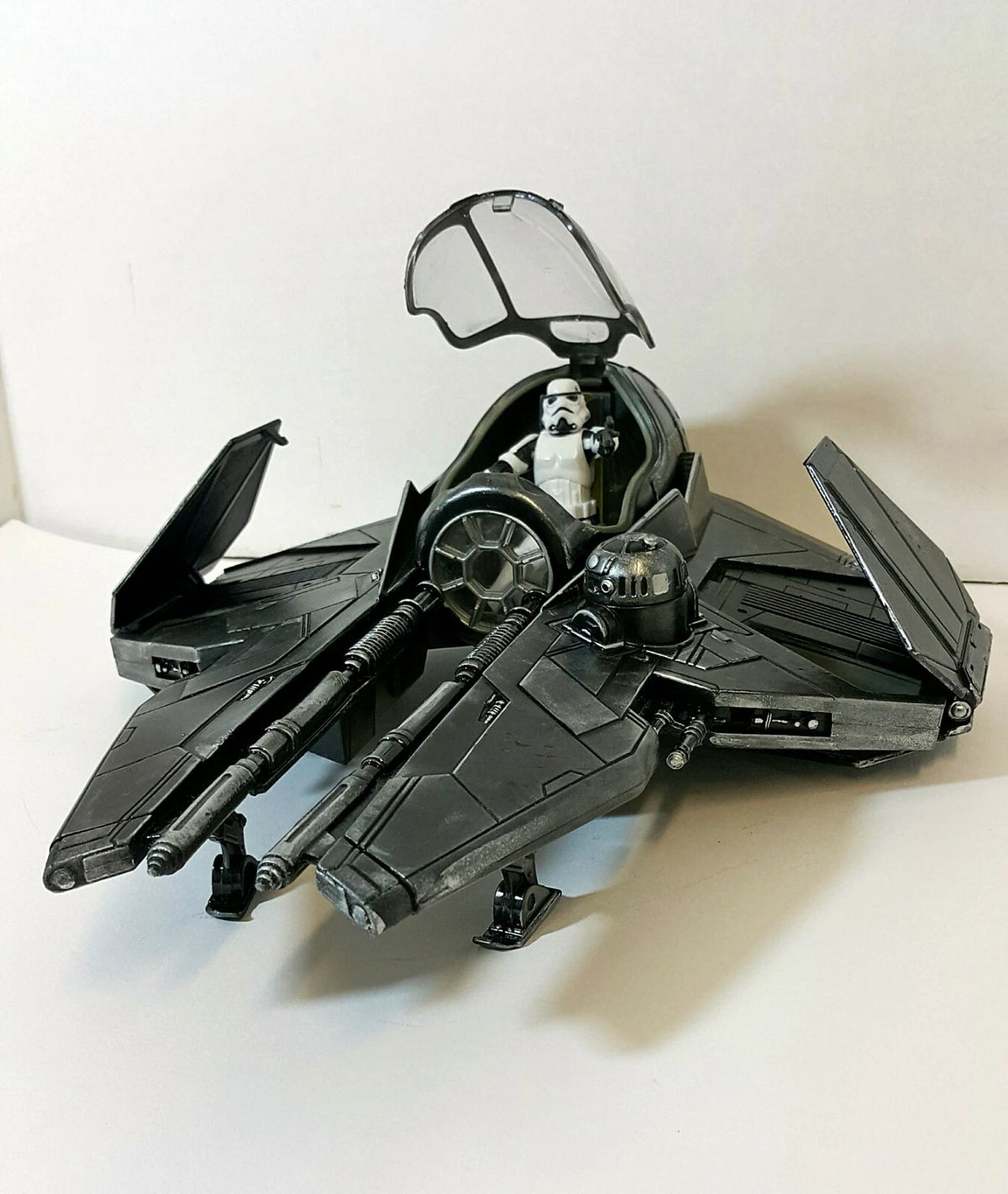 Black Howl Interceptor – Star Wars Custom Sith Starfighter Fallen Empire Vintage - view 8