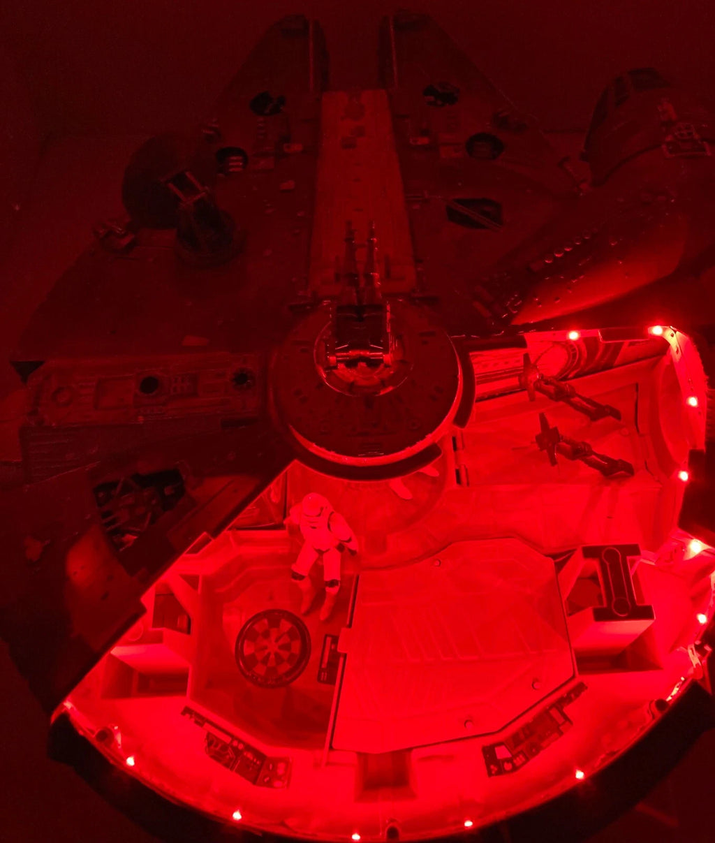 The Crimson Covenant | Dark Sith Command Millennium Falcon Custom Star Wars