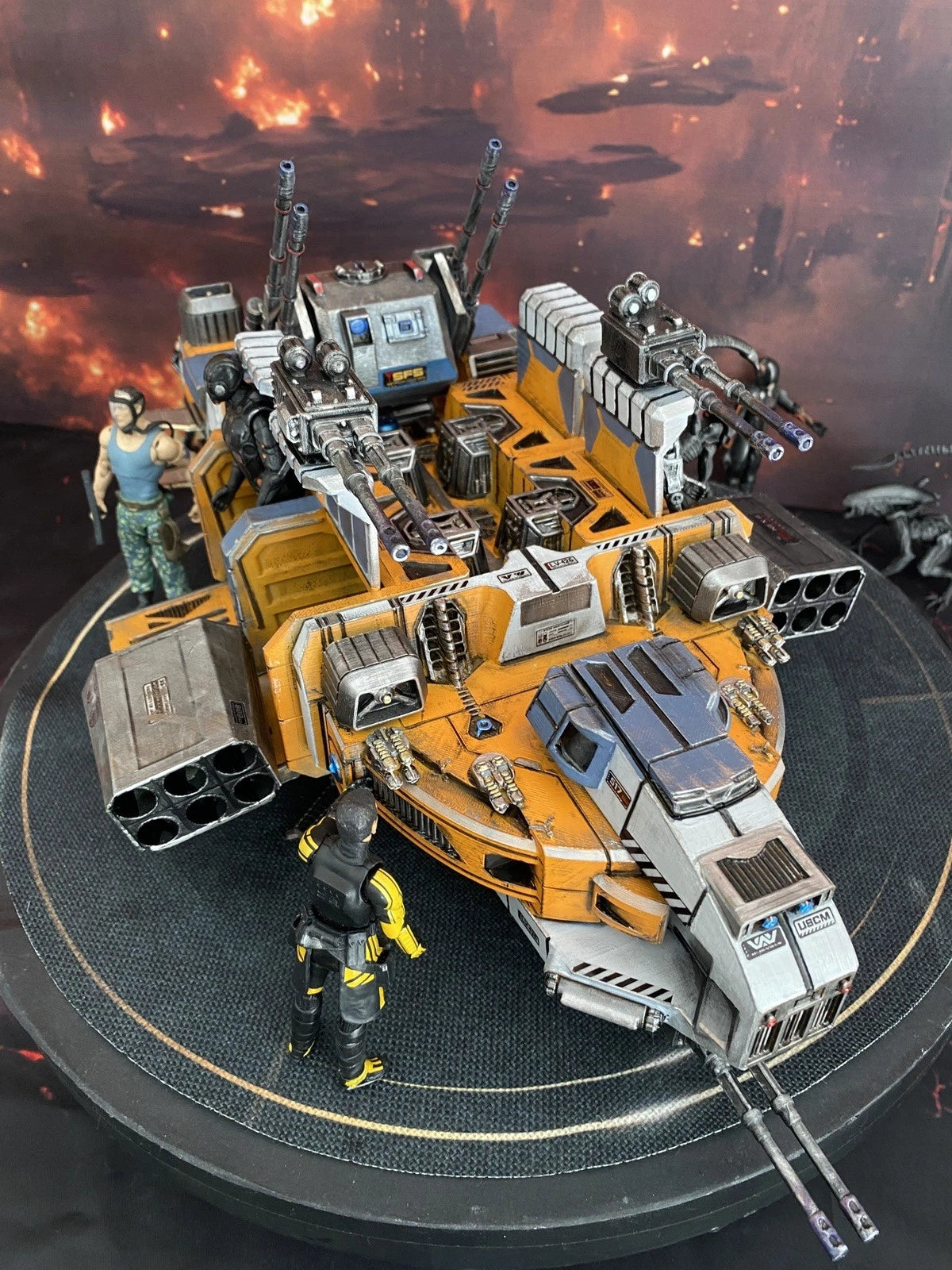 Tai Yong  NEX-8 Blacksite Carrier | Custom Deus Ex Corporate Assault Craft