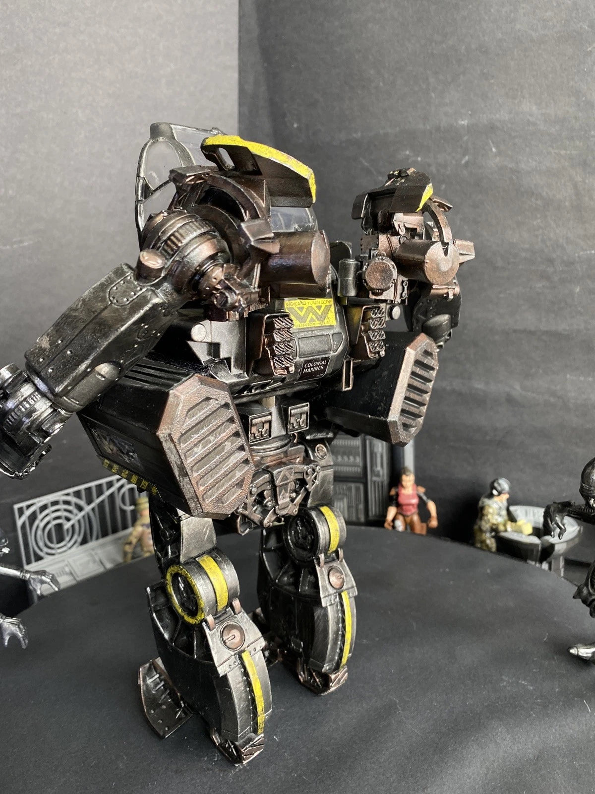 ALIENS Colonial Marines Custom Combat Mech Alien Earth Weyland Yutani Romulus