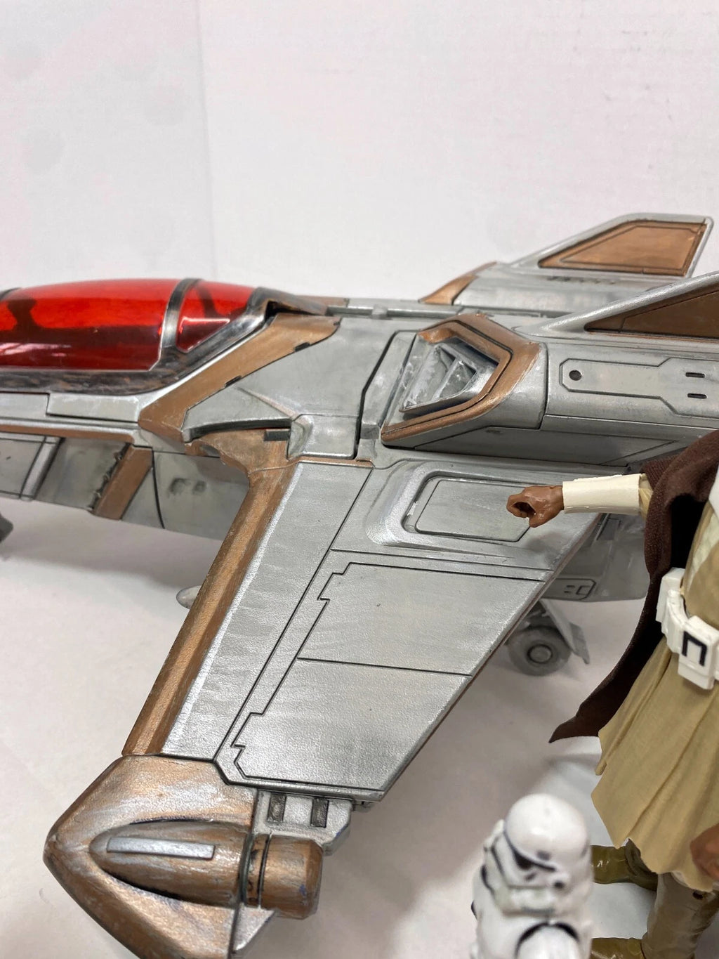 Star Wars Crimson Glass Starfighter Custom Ahsoka Rebels Clone Wars Mandalorian